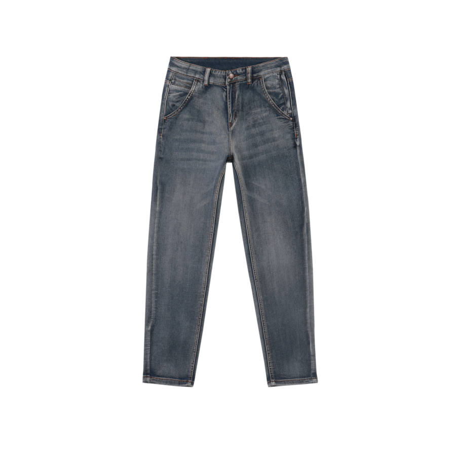 Tonlion Jeans Unisex Moderate Straight Fit Pants