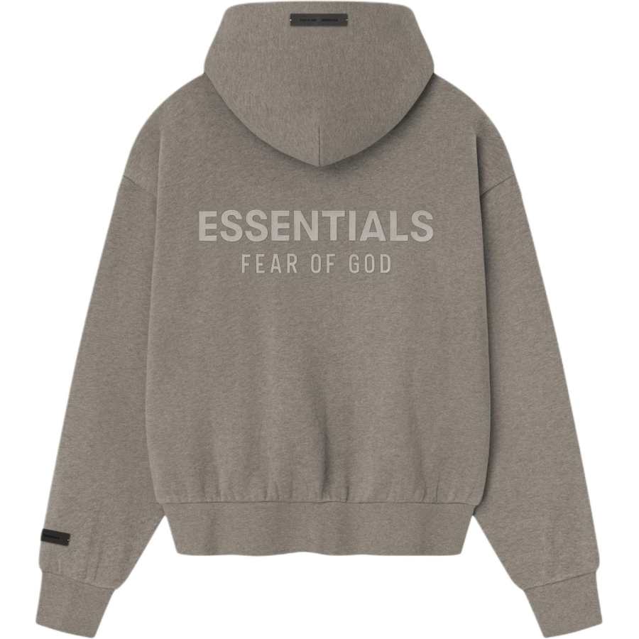 Fear Of God Essentials fleece zip-up hoodie