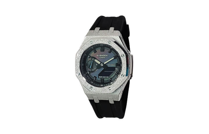CASIO CASIO Custom Collection Quartz Movement Fluoroelastomer Strap Watch Men's Watches