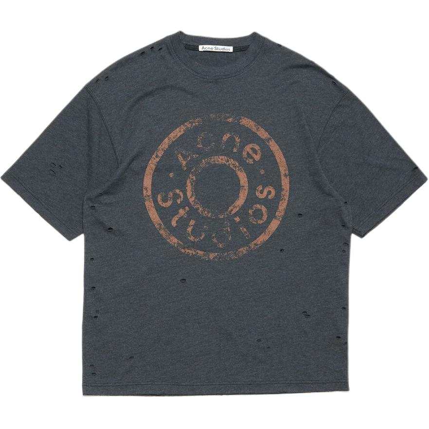 Acne Studios Acne Studios Logo Printed Crewneck T Shirt