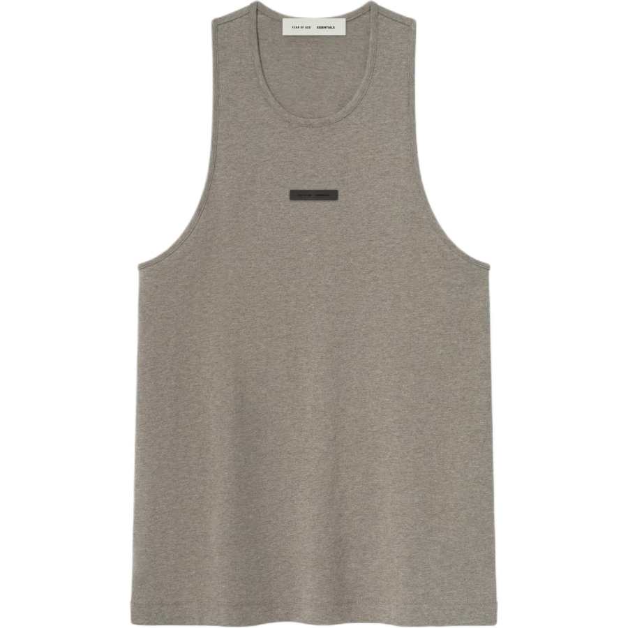 Fear Of God Essentials Logo Label Tank Top