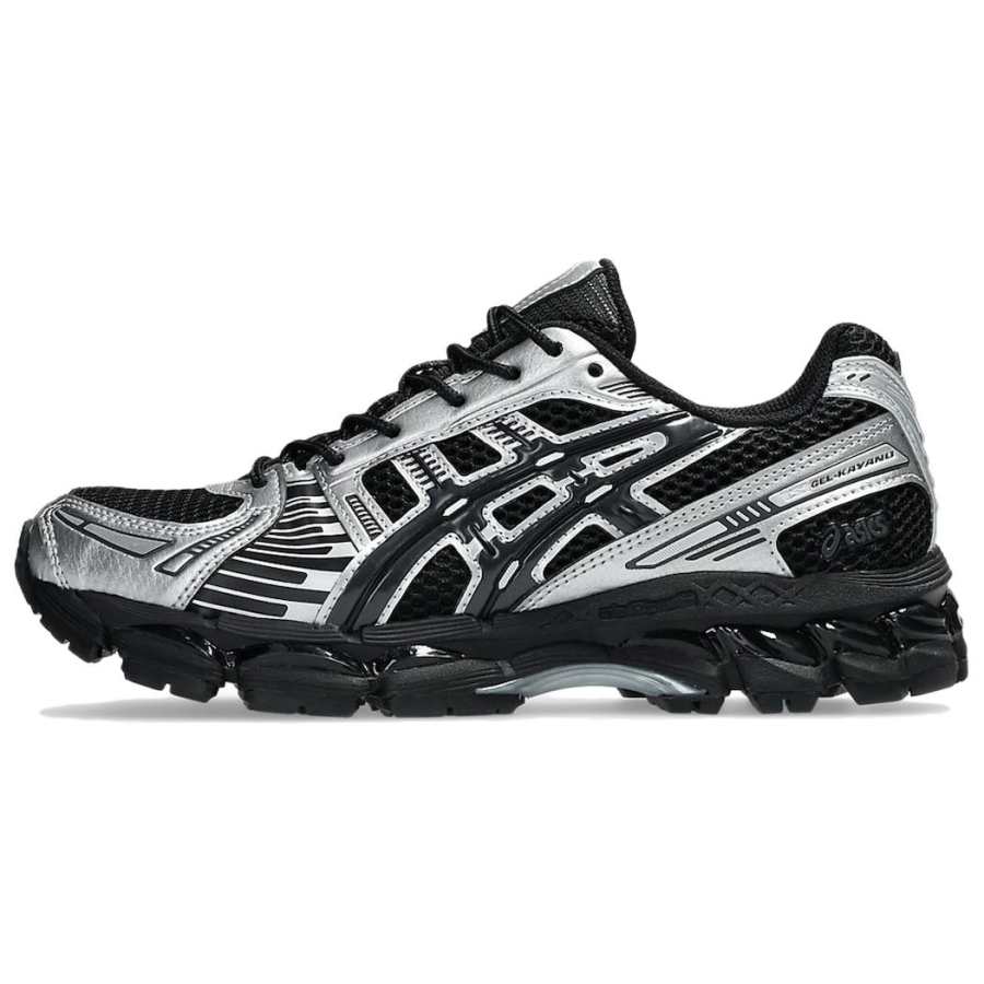 ASICS GEL Kayano 12.1 Low top Casual City Commuting Running Shoes Unisex Silver Black