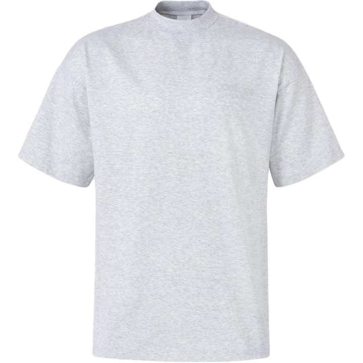 Adidas Adidas T Shirts Men's Light Heather Gray Crew Neck Moderate Straight Fit