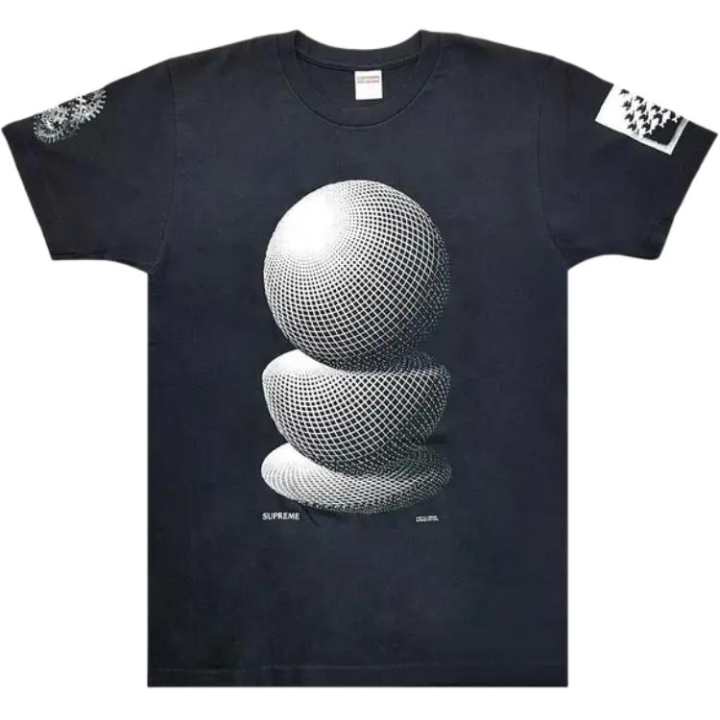 Supreme Supreme M.C. Escher Three Spheres T-shirt
