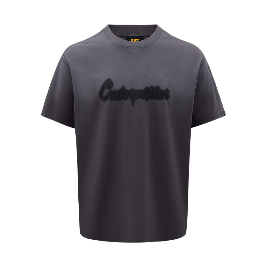 CAT T Shirts Men's Crew Neck Moderate Straight Fit