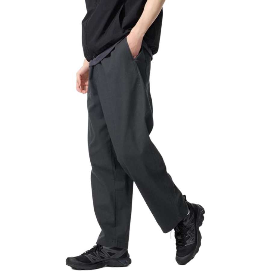 UNIQLO Casual Pants Men's Dark Gray Moderate Straight Fit Pants
