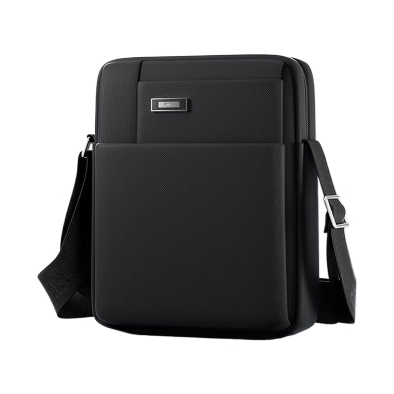 SEPTWOLVES SEPTWOLVES Oxford Shoulder Bag Large Men's Black