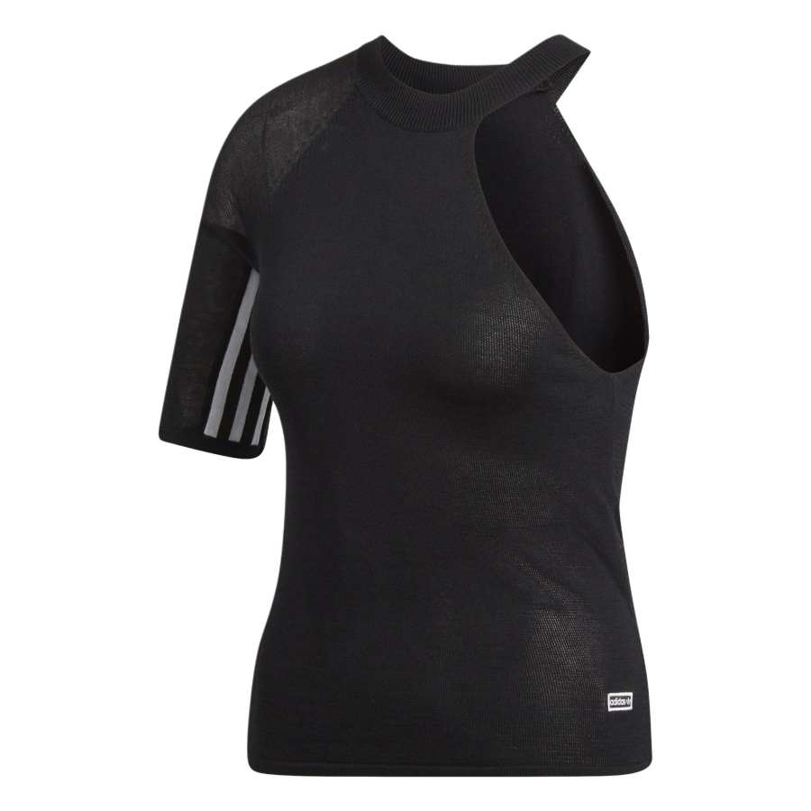 Adidas Originals one shoulder knitted top