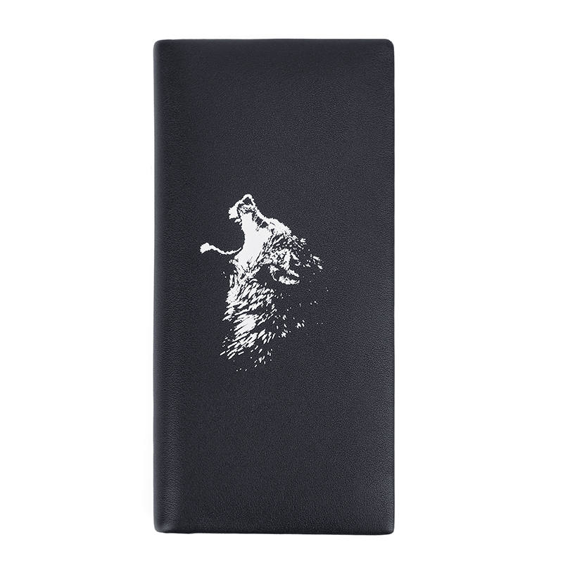 SEPTWOLVES SEPTWOLVES Cow Leather Wallet Men's Black
