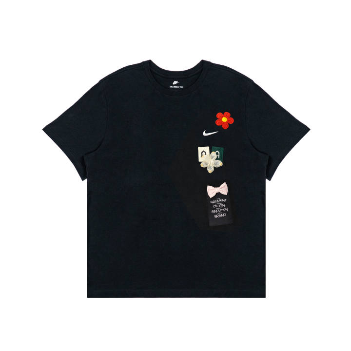 Nike Nike T Shirts Unisex Black Crew Neck Moderate Straight Fit