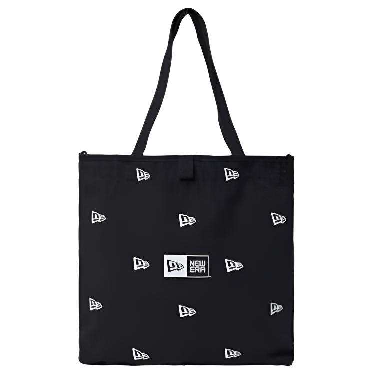New Era Canvas Shoulder Bag Unisex Black