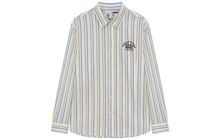 Teenie Weenie Men Shirts Unisex Yellow Lapel Moderate Other