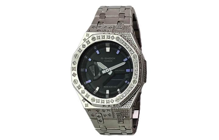 CASIO CASIO Custom Collection Quartz Movement Stainless Steel Strap Watch Men's Watches Black Dial