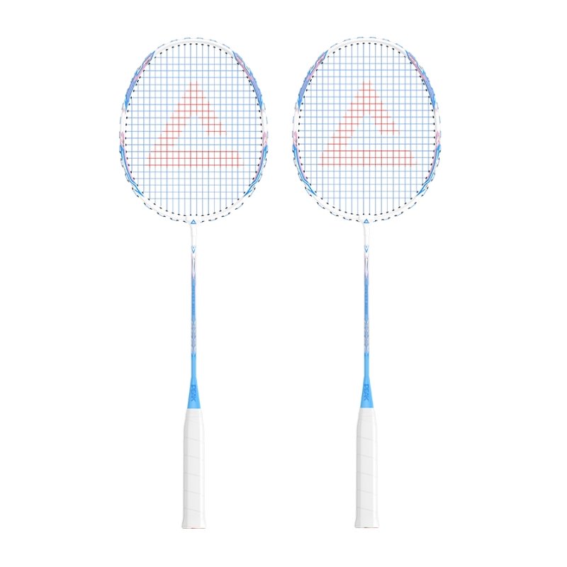PEAK x SHANSUXILIE Aluminum Alloy Badminton Rackets Control Type All around Defense Entry level 675MM Double Racket Set