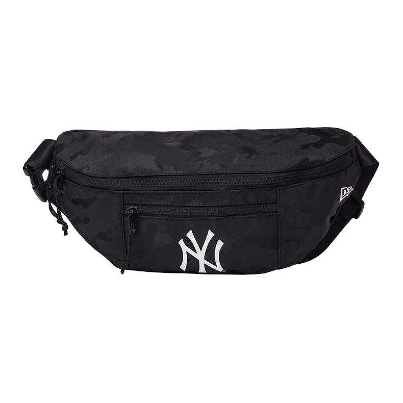 New Era X MLB Collaboration Versatile Fanny Pack Regular Unisex Camouflage Black