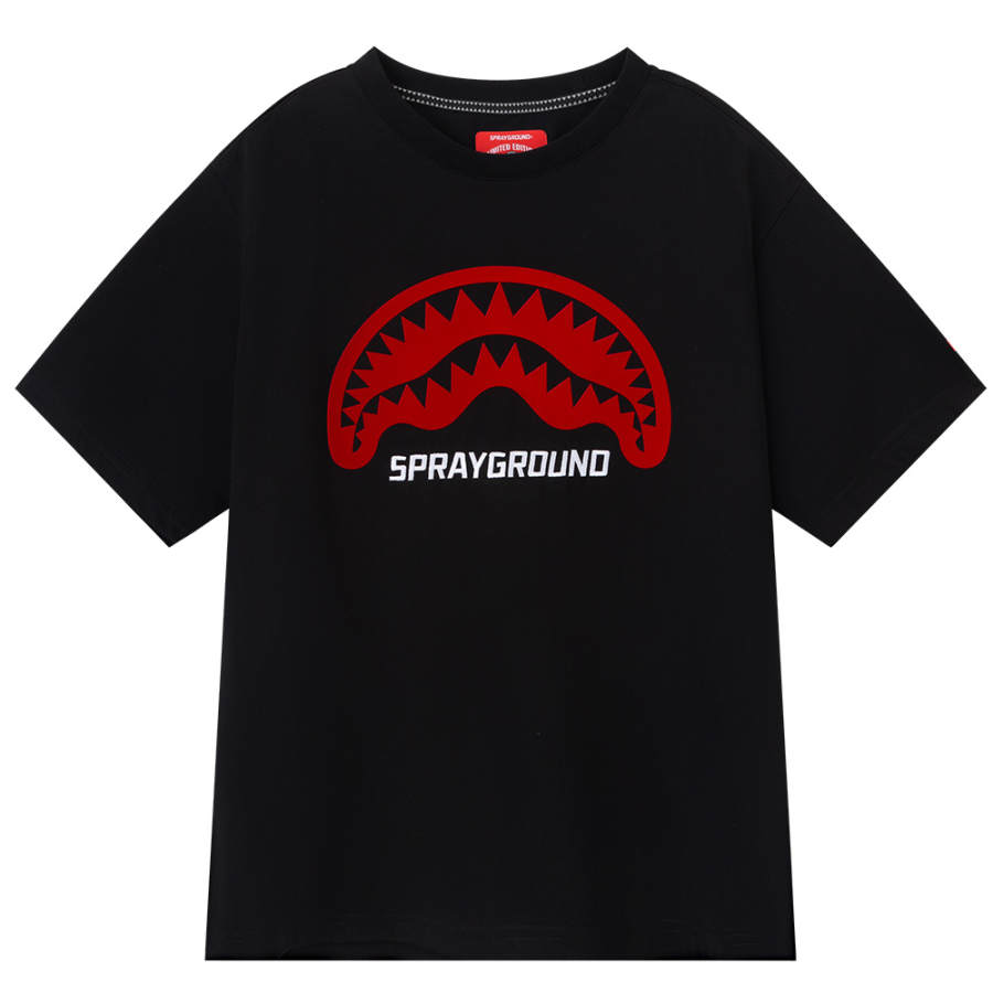 SPRAYGROUND Crew Neck Short Sleeved T Shirts Unisex