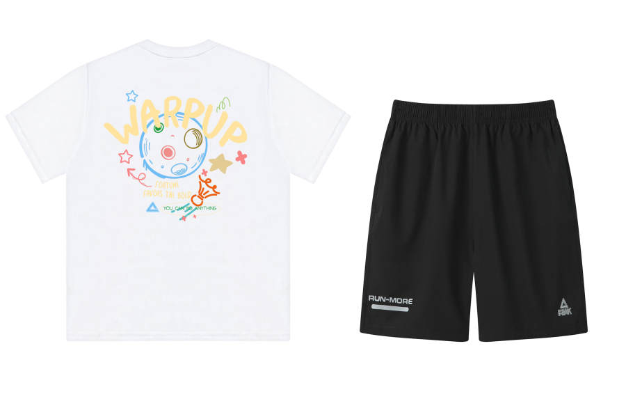 PEAK PEAK Casual Sportswear Unisex Two Piece Set