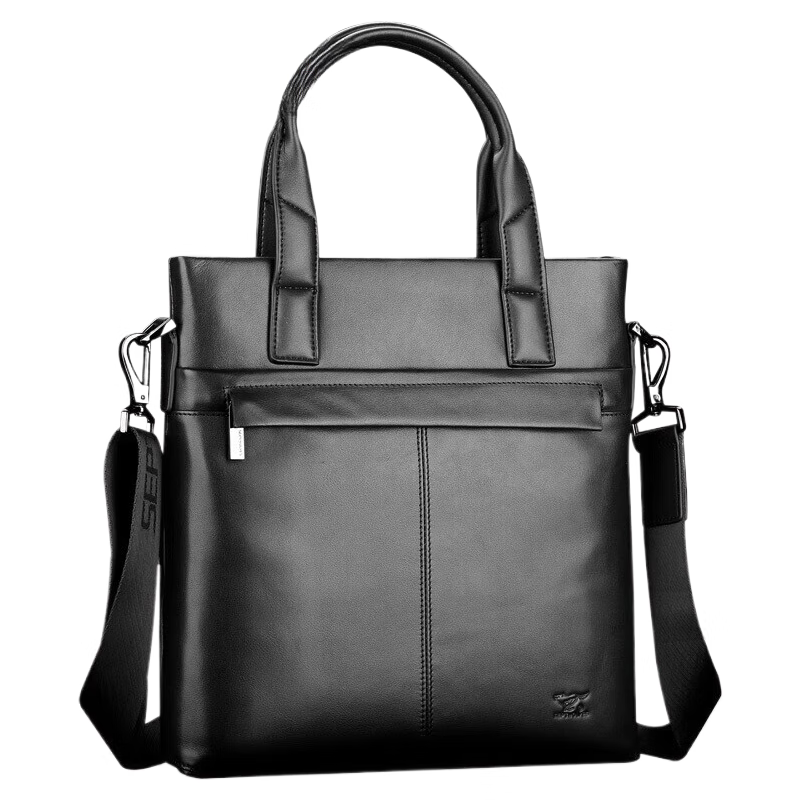 SEPTWOLVES SEPTWOLVES Cow Leather Handbag Regular Men's Multicolor