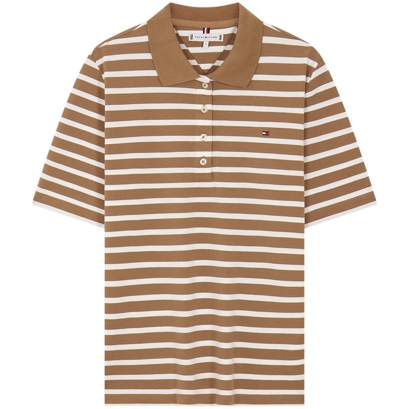 Tommy Hilfiger collared short-sleeve polo top