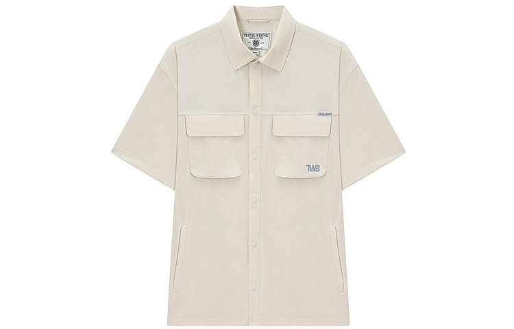 Teenie Weenie Men Shirts Unisex Lapel Moderate