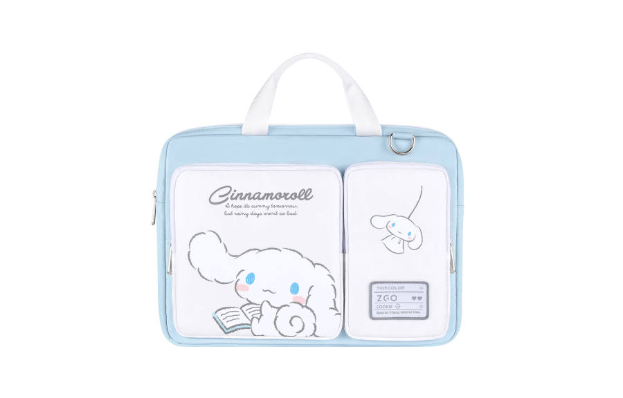 Sanrio Series Polyester Laptop Bag Large Women's Blue