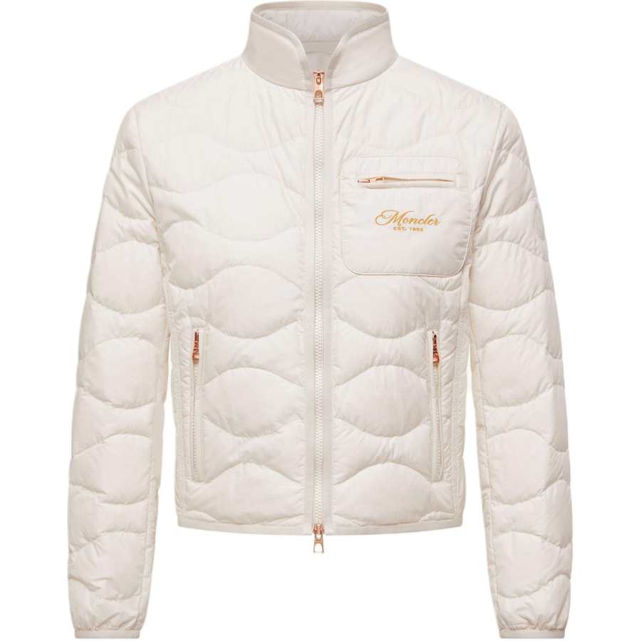 Moncler Moncler quilted zip-front jacket