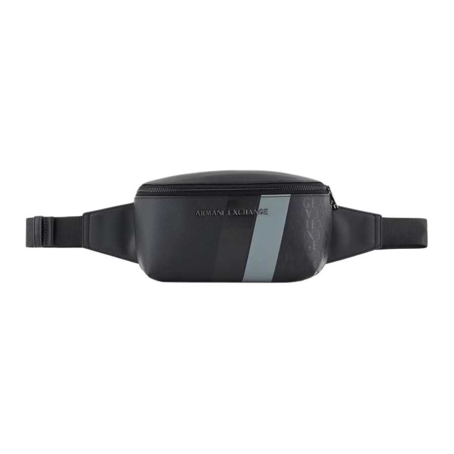 ARMANI EXCHANGE ARMANI EXCHANGEAE Polyester Fanny Pack Men's Black