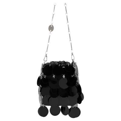 Paco Rabanne Polyester Shoulder Bag Clutch Regular Women's Black