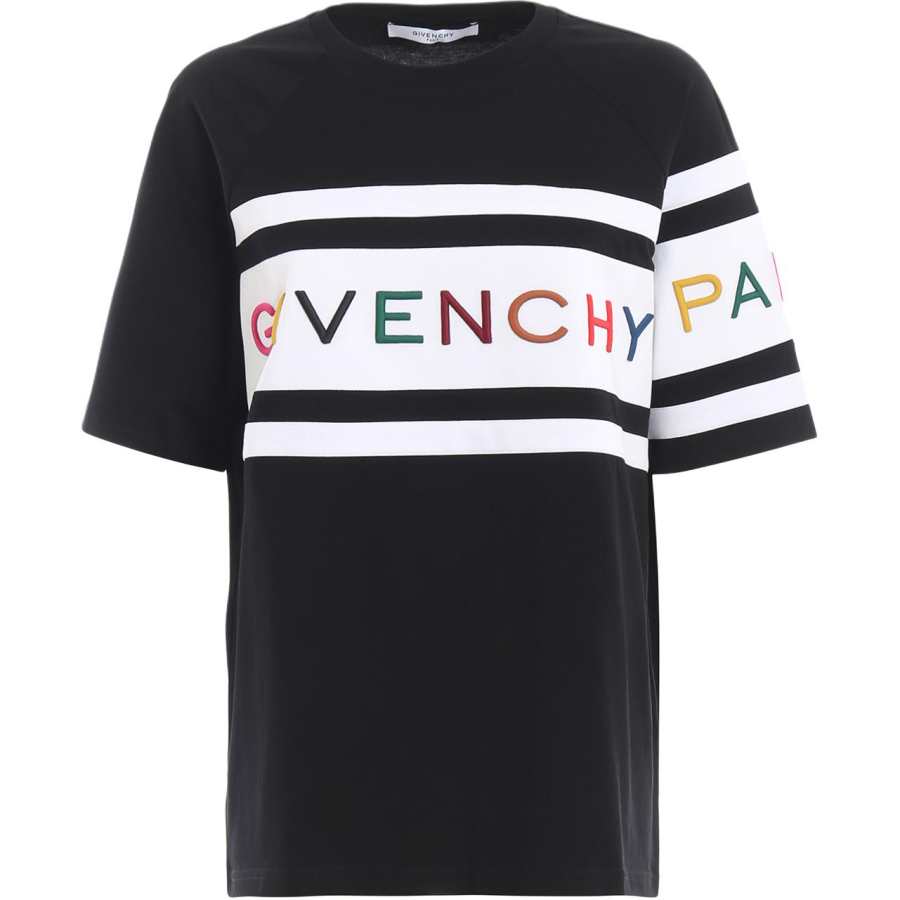 Givenchy Givenchy T Shirts Women's Black Crew Neck Moderate Other