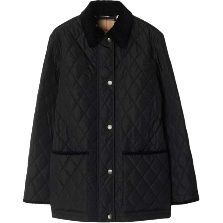 Burberry Burberry Long Sleeved Quilted Jacket