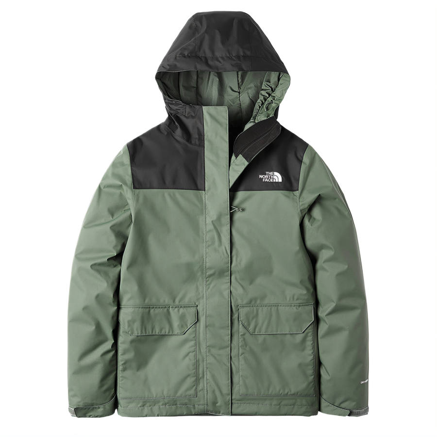 THE NORTH FACE Jackets Women's Green Hooded Non Detachable Moderate