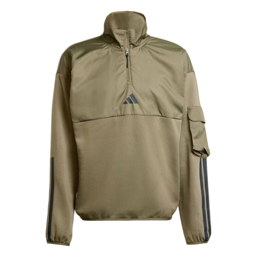 Adidas Adidas Free Shipping With AdiClub City Tech Utility Half Zip Sweatshirt