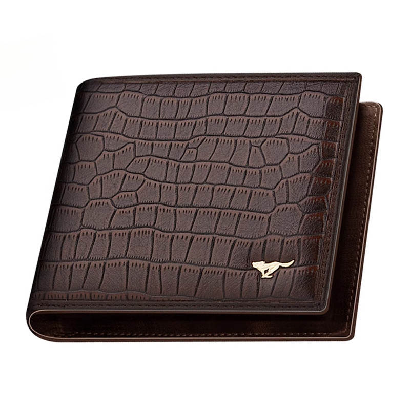 SEPTWOLVES SEPTWOLVES Cow Leather Wallet Men's Coffee