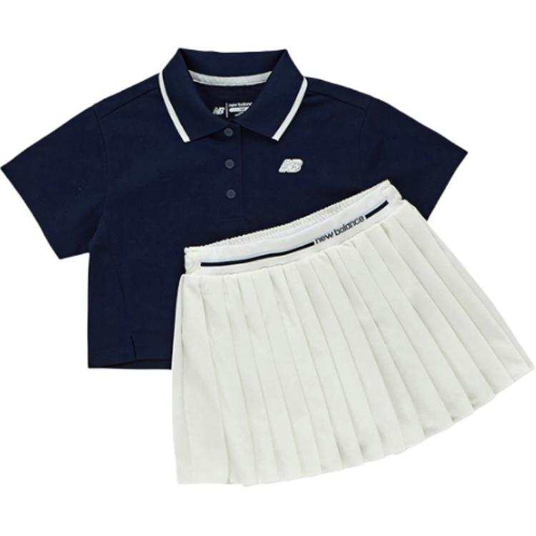 New Balance New Balance Kids Two Piece Skirt Sets Lapel