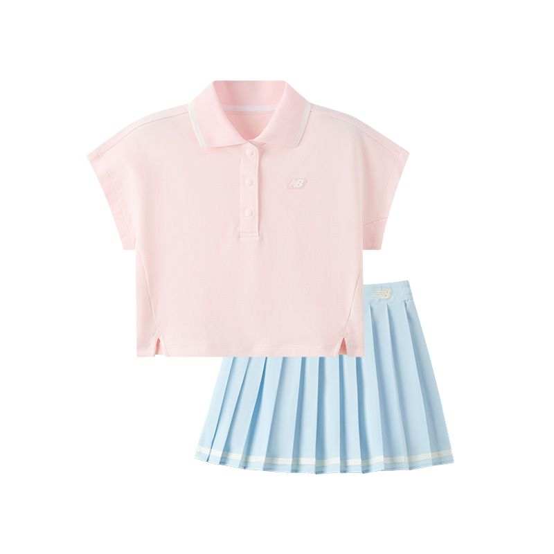New Balance Children Aged 3 7 Years Old New Balance Skirt Set NB 2 Piece Set