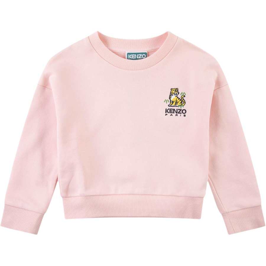 KENZO KENZO Sweatshirt FW23 Light Pink Kids'