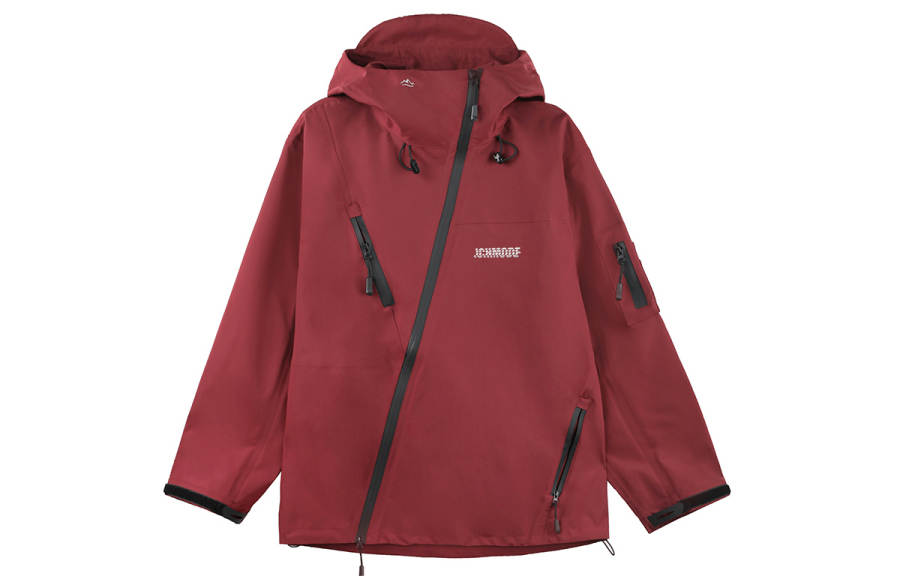 ICH MODE Jackets Women's Hooded Moderate Hard Shell