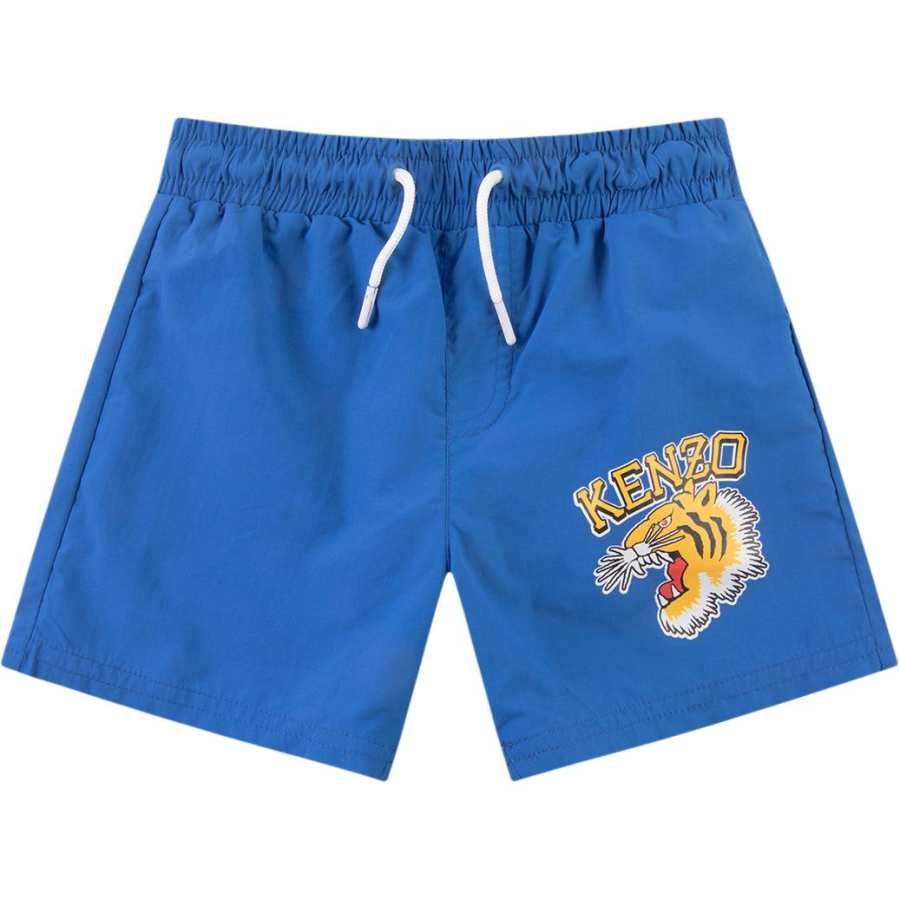 KENZO Kids' Swimsuit FW23 Iron Blue Kids'