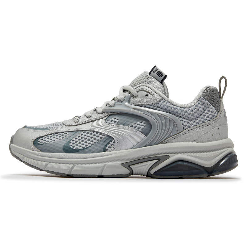 361° Cushioning, Wear Resistant Low top Chunky Sneakers Women's Gray