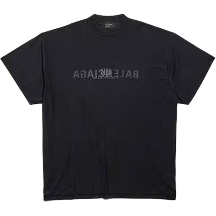 Balenciaga FW24 T Shirt Loose Fit Men's Black