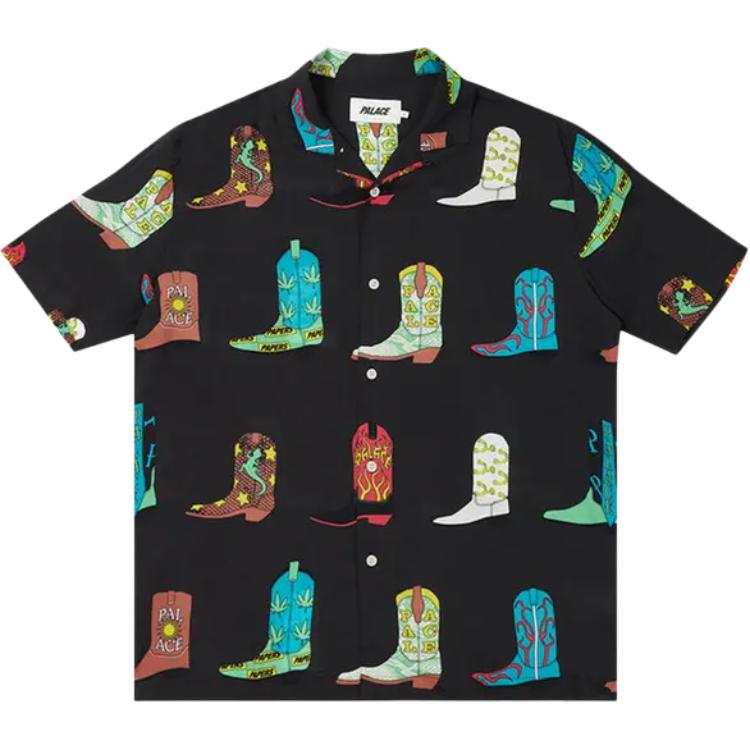 PALACE PALACE Shirts Men's Black Moderate