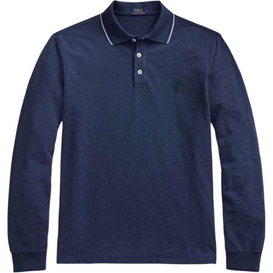 Polo Ralph Lauren Polo Shirt Custom Slim Fit Men's Marine Blue