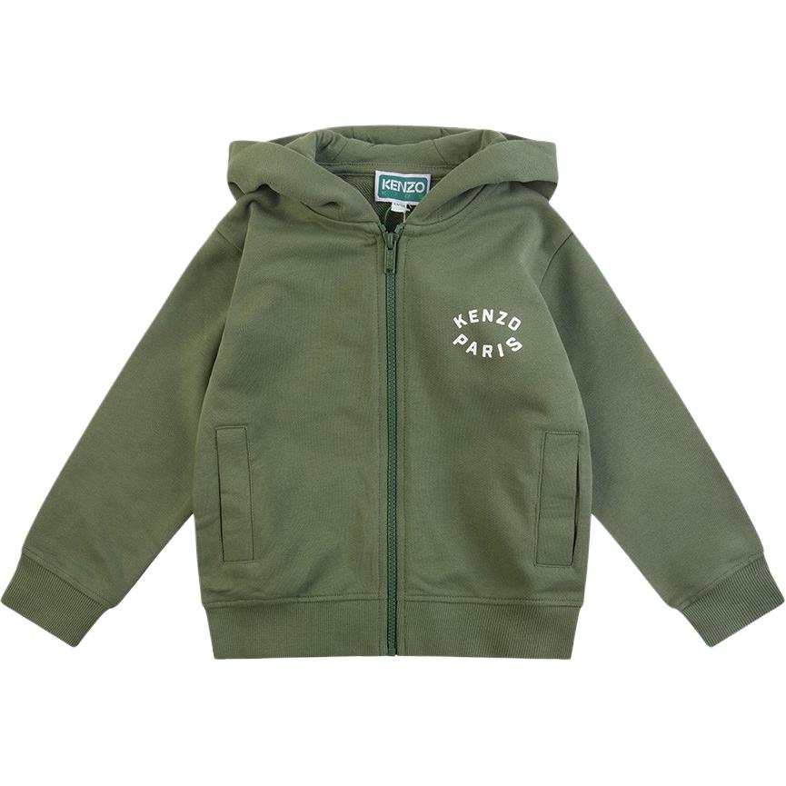KENZO Sweatshirt FW24 Green Kids'