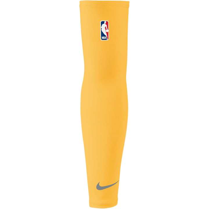 Nike Nike NKS09718 Yellow Arm Guards Polyester, Elastane Outdoor Unisex One Size Abrasion Resistant