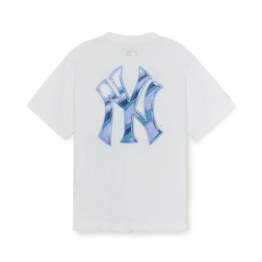 MLB MLB New York Yankees Basic Collection SS25 T Shirt Unisex White