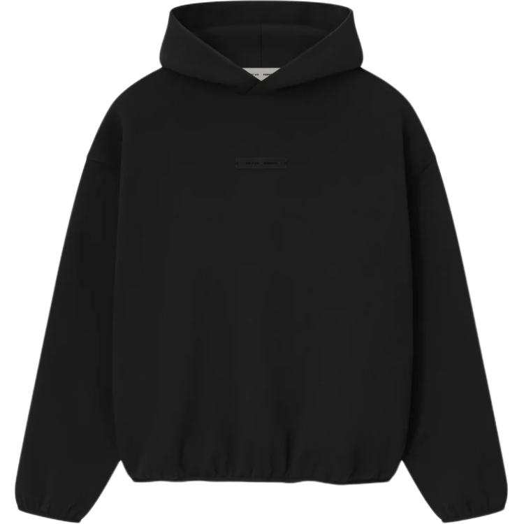 Fear Of God Essentials logo-plaque hoodie