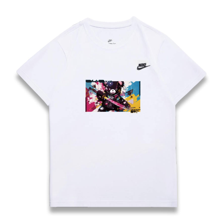 Nike Nike T Shirts Unisex White Crew Neck Moderate Straight Fit