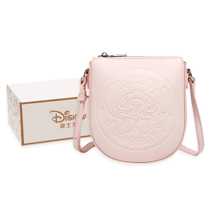 Disney Pu Shoulder Bag Regular Women's Cherry Blossom Pink/Glacier Purple