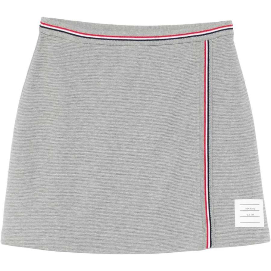 THOM BROWNE THOM BROWNE· FW25 Casual Short Skirts Women's Gray