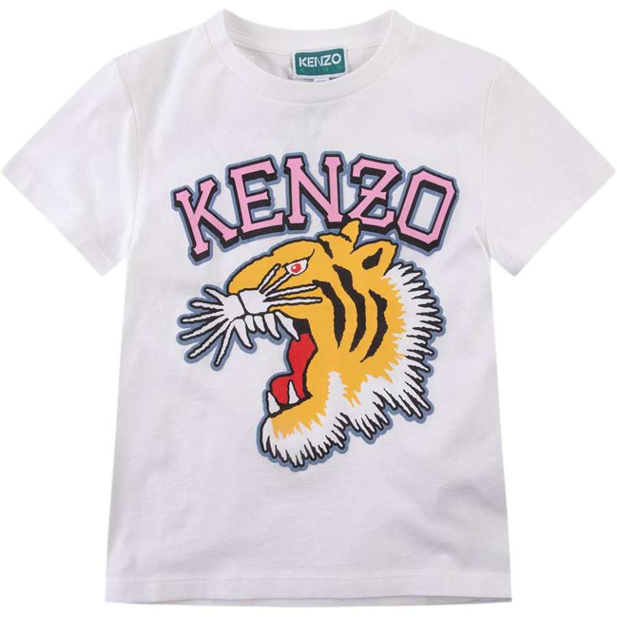 KENZO Kids T Shirts Crew Neck Moderate